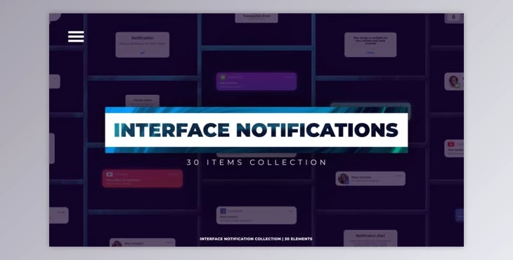Download Interfaces Notifications (Videohive 40419958) - AE Project