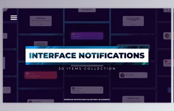 Download <span class='badge badge-warning'>Interfaces</span> Notifications (Videohive 40419958) - AE Project