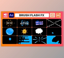 Download Brush Flash FX for After Effects (Videohive 36489941) - AE Project