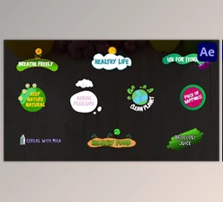 Download Nature Emoji Titles for After Effects (Videohive 36570008) - AE Project
