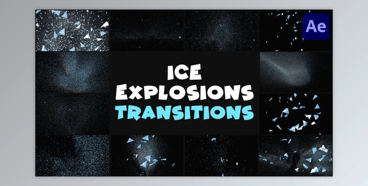 Download Ice Explosions Transitions | After Effects (Videohive 36328501) - AE Project