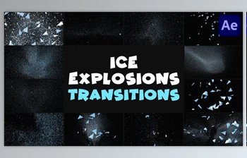 Download <span class='badge badge-warning'>Ice</span> Explosions Transitions | After Effects (Videohive 36328501) - AE Project