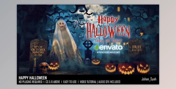 Download Halloween Intro (Videohive 34255248) - AE Project