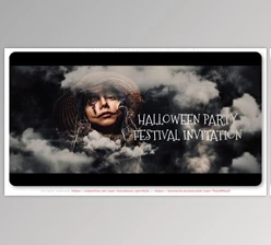 Download Halloween Party Festival Invitation (Videohive 39951776) - AE Project
