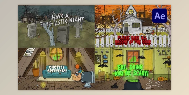 Download Halloween Titles (Videohive 40167597) - AE Project