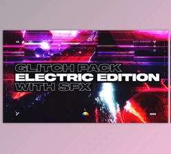 Download Electric Glitch Transitions (Videohive 38511091) - AE Project