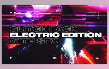 Download Electric <span class='badge badge-warning'>Glitch</span> Transitions (Videohive 38511091) - AE Project