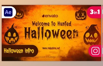 Download Halloween Titles || Halloween Intro (<span class='badge badge-warning'>3</span> in 1) (Videohive 40115534) - AE Project