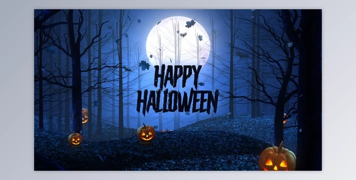Download Halloween Woods Opener (Videohive 40239713) - AE Project