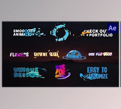 Download Colorful Liquid Titles | After Effects (Videohive 34240753) - AE Project