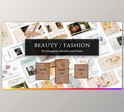 Download Beauty | Fashion Instagram Stories and Posts (Videohive 29833309) - AE Project