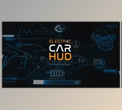 Download Electric Car HUD (Videohive 39149452) - AE Project