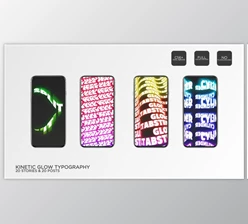 Download Kinetic Glow Typography Instagram (Videohive 34257814) - AE Project