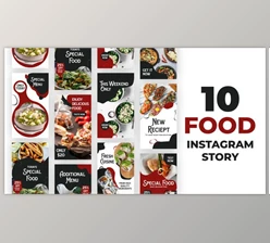 Download Food Liquid Style Instagram Stories (Videohive 34403522) - AE Project