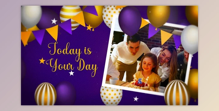 Download Happy Birthday Slideshow 4 (Videohive 34382160) - AE Project