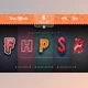 Download Set 5 Horror Editable Text Effects CreativeMarket - 10311257
