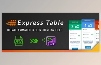 Download Express Table - <span class='badge badge-warning'>aescripts</span> + aeplugins v1.2