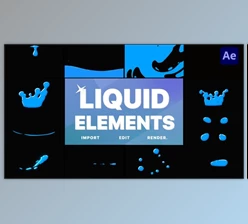 Download Liquid Elements | After Effects (Videohive 34031036) - AE Project