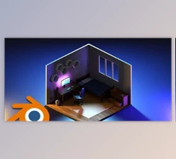 Download Model your Low Poly Room in Blender 3.3 by Udemy