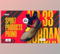Download Sport Products Sale Promo. Sneakers (Videohive 33971688) - AE Project