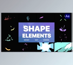 Download Shapes Elements | After Effects (Videohive 33982769) - AE Project