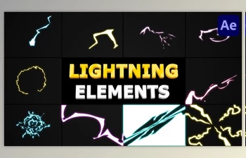 Download Lightning Pack | After <span class='badge badge-warning'>Effects</span> (Videohive 33984175) - AE Project