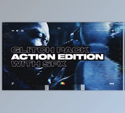 Download Action Glitch Transitions (Videohive 35270535) - AE Project