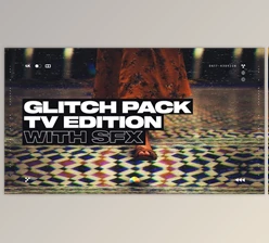 Download TV Glitch Transitions (Videohive 38524149) - AE Project