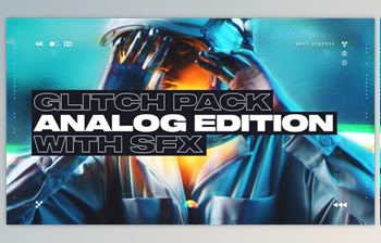 Download <span class='badge badge-warning'>Analog</span> Glitch Transitions (Videohive 35194823) - AE Project