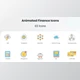 Download Animated Finance Icon Set (Videohive 33860183) - AE Project