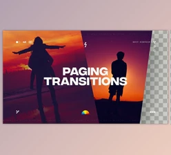 Download Paging Transitions (Videohive 38693917) - AE Project