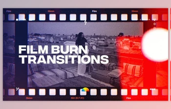 Download <span class='badge badge-warning'>Film</span> Burn Transitions (Videohive 38819309) - AE Project