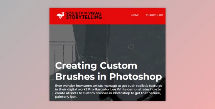 Download SVS Learn – Creating Custom Brushes in Photoshop