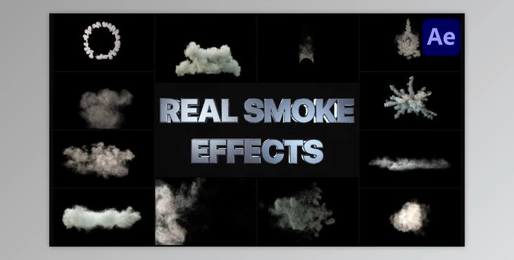 Download Smoke Elements for After Effects (Videohive 36180441) - AE Project