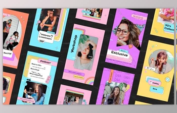 Download <span class='badge badge-warning'>Retro</span> 90's Stories (Videohive 38896711) - AE Project