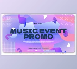 Download Neon Music Event Promo (Videohive 40574975) - AE Project