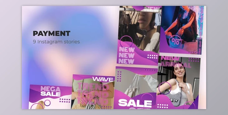 Download Payment - Instagram stories (Videohive 39985892) - AE Project