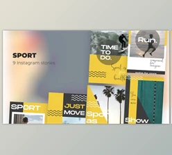 Download Sport - Instagram stories (Videohive 39986025) - AE Project