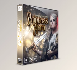Download Epic Stock Media AAA Game Character Princess Hero WAV