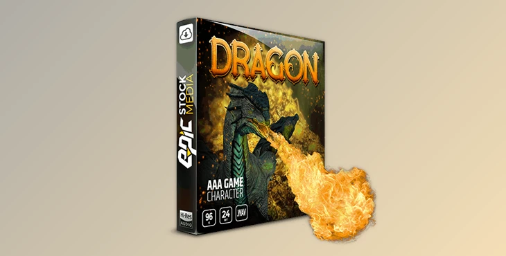 Download Epic Stock Media AAA Game Character Dragon WAV