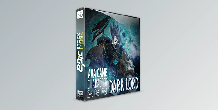 Download Epic Stock Media AAA Game Character Dark Lord WAV