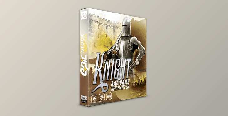 Download Epic Stock Media AAA Game Character Knight WAV