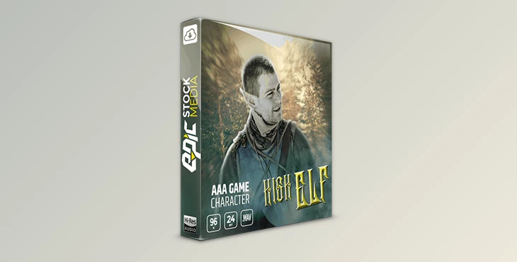 Download Epic Stock Media AAA Game Character High Elf WAV