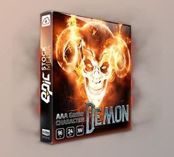 Download AAA Game Character Demon Voice Over Sound Effects Library
