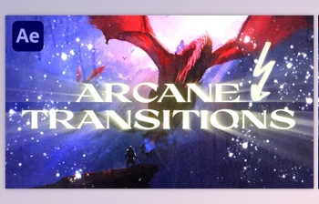 Download Arcane Transitions for After <span class='badge badge-warning'>Effects</span> (Videohive 40433199) - AE Project