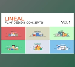 Download Flat Concept Design Vol 1 (Videohive 39677786) - AE Project