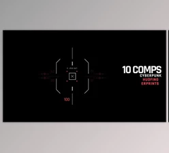 Download HUD Cyberpunk Fingerprints (Videohive 39698360) - AE Project