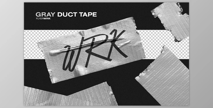 Download Flyerwrk – Isolated Adhesive Tape pieces
