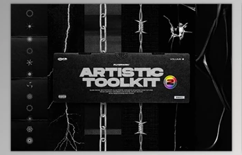 Download Artistic Toolkit <span class='badge badge-warning'>2</span> CreativeMarket - 6248946