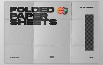 Download Folded <span class='badge badge-warning'>Paper</span> Sheets <span class='badge badge-warning'>CreativeMarket</span> - 6247209